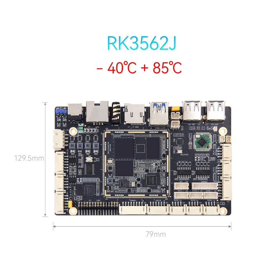 Rockchip RK3562 Дигитална сигнализација SBC Industrial Controller